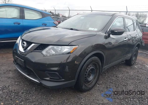 2014 Nissan Rogue S z USA, uszkodzony, nr VIN 5N1AT2MV4EC802260